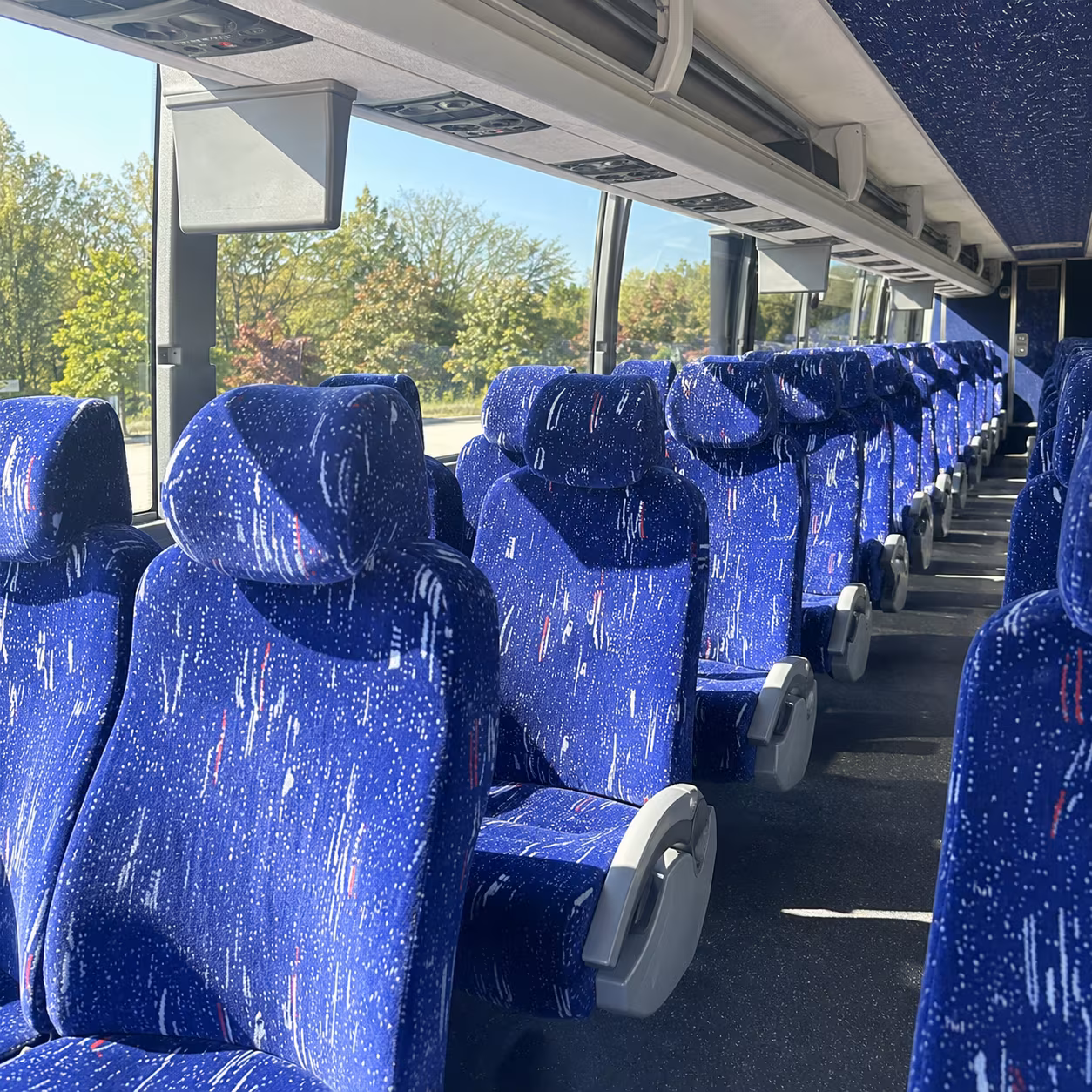 brooklyn charter bus interior 2