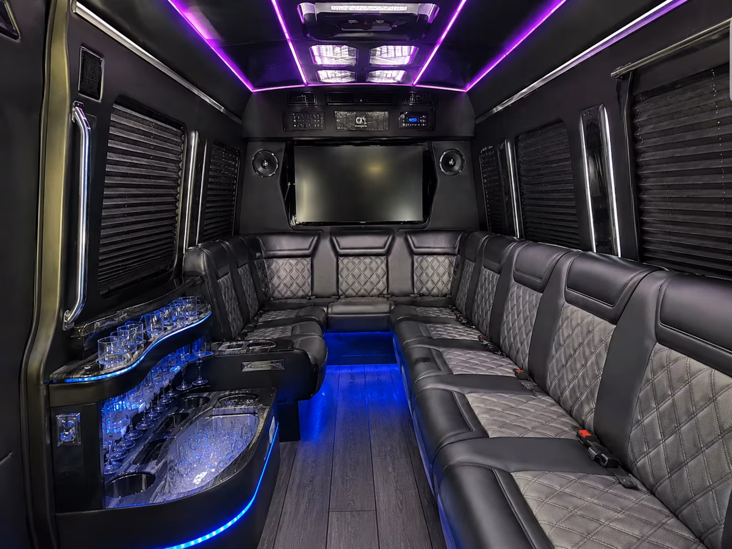 brooklyn private event transportation onboard seating