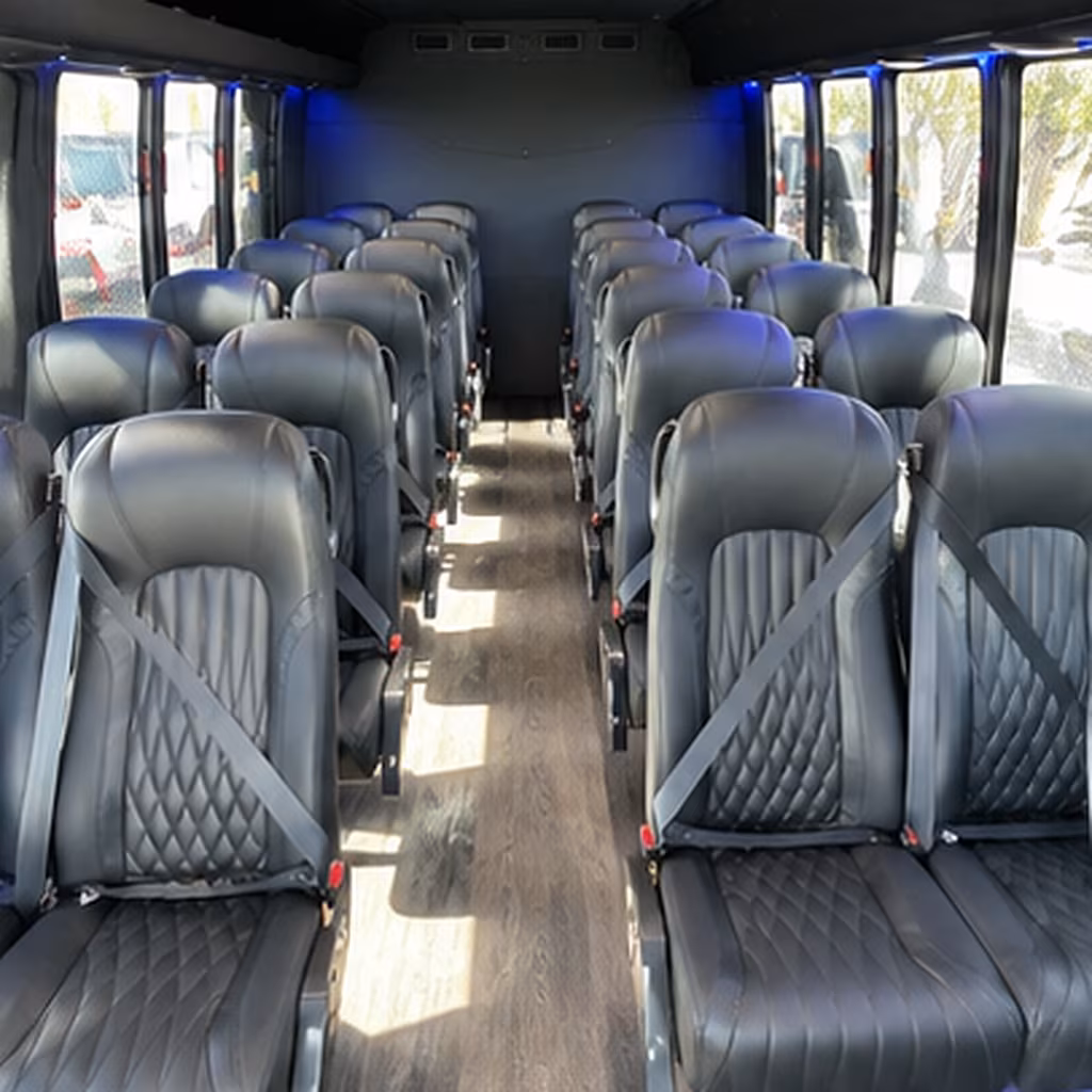 brooklyn sporting event transportation onboard seating