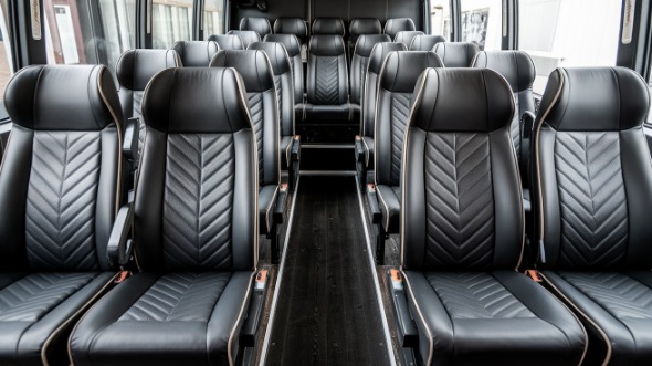 18 passenger minibus inside new rochelle