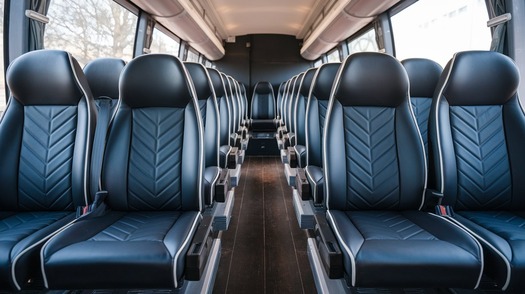 56 passenger charter bus rental