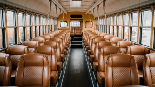 brooklyn school bus rental inside