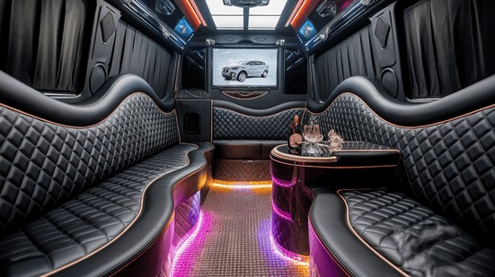 brooklyn sprinter limo rental inside